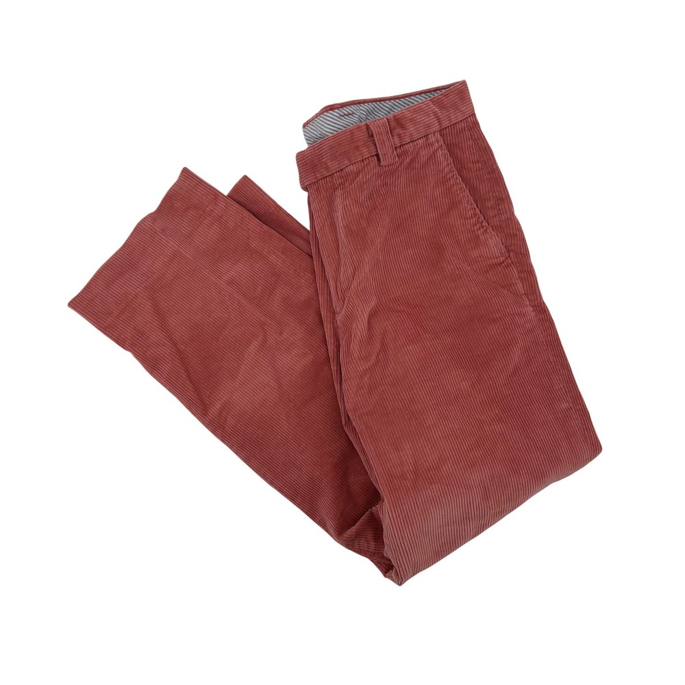 Brooks Brothers Brooks  Mens Corduroy Pants Salmon Pink W34‎ L30
